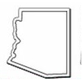 Arizona Notekeeper Magnet- 20 Mil Spot or Process Color (2-3/8"x2-1/2")